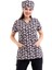 Yarasa Kol Dijital Unisex Desenli Üst - 6532 Kuru Kafa 1