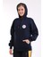 112 Acil Sağlık Unisex Kapşonlu Hırka - Lacivert 3