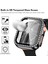 Apple Watch Seri 3 2 1 Uyumlu 42MM Önü Cam Elmas Taşlı Zarif Tam Koruma Kılıf 2