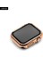 Apple Watch Seri 1,2,3 Uyumlu ( 42MM ) Önü Cam Elmas Taşlı Zarif Tam Koruma Kılıf 2