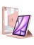 Apple iPad Air 11 Inç (6. Nesil 2024) 360° Dönebilen Kalem Şarjına Uygun Yatay ve Dikey Standlı Kalemlikli Ninex Smart Kılıf A2902 A2903 2