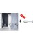 Banyo Duş Perdesi 2200 120X200 Perde Borusu Askı Aparatı 90X130 1