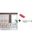 Banyo Duş Perdesi 4131 120X200 Perde Borusu Askı Aparatı 90X130 1
