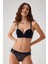 Siyah 4735 Milan Push Up Dolgulu Dantelli Iç Çamaşır Takımı 1
