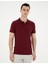 Pierre Cardin Erkek Bordo Slim Fit Basic Tişört 50291625-VR014 3