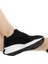 Hafif Ve Rahat Tabanlı Günlük Şık Ve Spor Kadın Slip-On Ayakkabı Taş Detaylı Fv1490Fv 4
