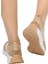 Hafif Ve Rahat Tabanlı Günlük Şık Ve Spor Kadın Slip-On Ayakkabı Taş Detaylı Fv428Fv 2