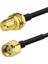 RG174 50 Ohm Koaksiyel Rp Sma Erkek Rp Sma Dişi 3 Metre Kablo Rf Sinyal Uzatma Kablosu 0-6ghz 3