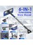 6-In-1 Tarzı 6-In-1 Araba Kar Küreği Uzatılabilir Buz Kazıyıcı Kar Fırçası Su Sökücü Araba Oto Suv Don Ön Cam Temizleyici Kış Aracı (Yurt Dışından) 3