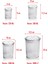 24'lü Barok Yuvarlak 4 Boy Kavanoz Seti & Saklama Kabı & Erzak Kabı (6*2000 Ml, 6*1000 Ml, 6*500 Ml, 6*250 Ml) 4