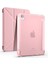 Apple iPad Mini 2021 (6.nesil) Uyumlu Tablet Kılıf Tri Folding Kalem Bölmeli Kılıf, Rose Gold 1