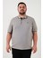 Büyük Beden Pamuklu Regular Fit Polo Yaka T Shirt Erkek Polo Yaka T Shirt 5902118B 2