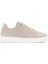 Zero Kadın Bej Taşlı Kalın Tabanlı Sneaker 24SFD43156F 1