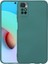 Xiaomi Redmi Note 11 Pro Plus 5g Kılıf Mara Lansman Silikon Mat Soft Kamera Korumalı Koyu Yeşil 1