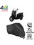 Sym Joyride 300 16 Abs Branda Motosiklet Brandası Bağlantı,kilit Uyumlu Siyah 1