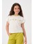 Genç Kız Çocuk Yazı Baskılı T-Shirt 1