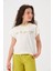 Genç Kız Çocuk Yazı Baskılı T-Shirt 2