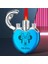 Kalp Şeklinde Kişiye Özel Isimli Çakmak Metal Turbo Mickey Mouse Minnie Tasarımlı 2