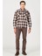 W556B3H68 Bordo-Krem Karel Çıtçıtlı Erkek Gömlek 5