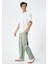 Oversize Paraşüt Pantolon Kargo Cep Detaylı - Koton - 4SAM40051HW - Haki - 42 1