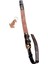 Köpek boyun tasması hakiki deri kahverengi siyah kalınlık:4mm genişlik:3cm boyun ölçüsü:M.32-40cm ayarlanabilir dog collar T1-26 4