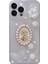 Case iPhone Uyumlu Queen Butterfly Vercase Charm Şeffaf Kılıf 2