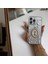 Case iPhone Uyumlu Queen Butterfly Vercase Charm Şeffaf Kılıf 4