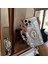 Case iPhone Uyumlu Queen Butterfly Vercase Charm Şeffaf Kılıf 5
