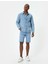 Erkek Giyim Bermuda Slim Fit Şort - Koton - 4SAM40311ND - Açık Indigo - 31 5