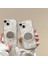 Case iPhone Uyumlu Lüks Tasarımlı 3D Kelebek ve Ayna Detaylı Kılıf 3