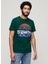 Bisiklet Yaka Baskılı Koyu Yeşil Erkek T-Shirt M1011911A8UM_GREAT Outdoors Nr Grap 1