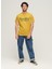 Bisiklet Yaka Baskılı Sarı Erkek T-Shirt M1011893A2AX_VENUE Classıc Logo T S 1