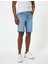 Erkek Giyim Bermuda Slim Fit Şort - Koton - 4SAM40311ND - Açık Indigo - 29 1