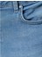 Erkek Giyim Bermuda Slim Fit Şort - Koton - 4SAM40311ND - Açık Indigo - 29 3