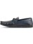 Lacivert Deri Erkek Loafer 21MA96 3