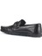 Siyah Deri Erkek Loafer 21MA96 4