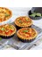 13 Adet Yumurta Tart, 3 Inç Mini Tart Tavalar Çıkarılabilir Alt, Cupcake Kek Muffin Kalıp Teneke Tava Pişirme Aracı (Yurt Dışından) 5