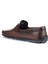 Kahverengi Deri Erkek Loafer 21MA216 4