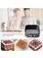 Kare Yaylı Tatlı Tava Yapışmaz Sızdırmaz Kek Tava Bakeware Cheesecake Tava, Pişirme Cheesecake Tava Seti 3 Adet/takım (Yurt Dışından) 5