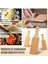 3 Adet Gnocchi Panoları ve Ahşap Tereyağı Kürekler Hamur Açmak Için 9.1 x 2.8 Gnocchi Kürek Makarna Yapma Araçları Rulo (Yurt Dışından) 5
