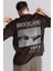 Erkek 1898 Brooklyn Kahverengi Oversize Salas Boyfriend T-Shirt 1