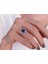 Pırlanta ve Oktagon Kesim Safir Taşlı Yüzük 0423R0168 4