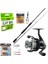 Okuma Lrf Olta Seti Okuma Wave Power 213 cm 0-8 gr Lrf Kamışı&okuma Revenger Rv-25 Fd Olta Makinesi 1