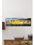 Eski Retro Tren Panoramik Cam Tablo, Modern ve Şık Ev Ofis Duvar Dekoru, Hediyelik Temperli Cam 2