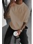 Erkek The Moon Camel Bisiklet Yaka Oversize Salas T-Shirt 2