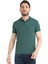Erkek Yeşil Polo Yaka Yazlık Pamuklu Kısa Kollu T Shirt 1
