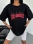 Los Angeles Unisex Premium Sırt ve Göğüs Baskılı Pamuklu Salaş Oversize Tshirt Lorins Moda 2