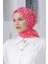 Scarf Linen Keten Karışımlı Pamuklu Çini Desenli Eşarp 1