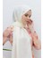 Scarf Abiye ve Günlük Kullanım, Parlak Tek Renk Polina Şal 2