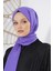Scarf Floş Jakar Serisi Logo Desen Şal 1